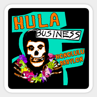 Hula Business Sticker